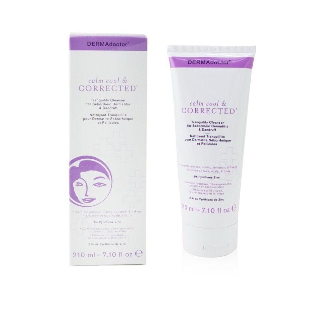 DERMAdoctor Calm Cool & Corrected Cleanser, 7.10 fl oz, NIB